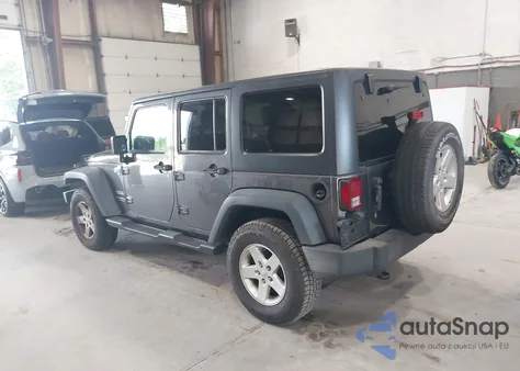 2016 Jeep Wrangler Unlimited Sport z USA, uszkodzony, nr VIN 1C4BJWDG9GL219807